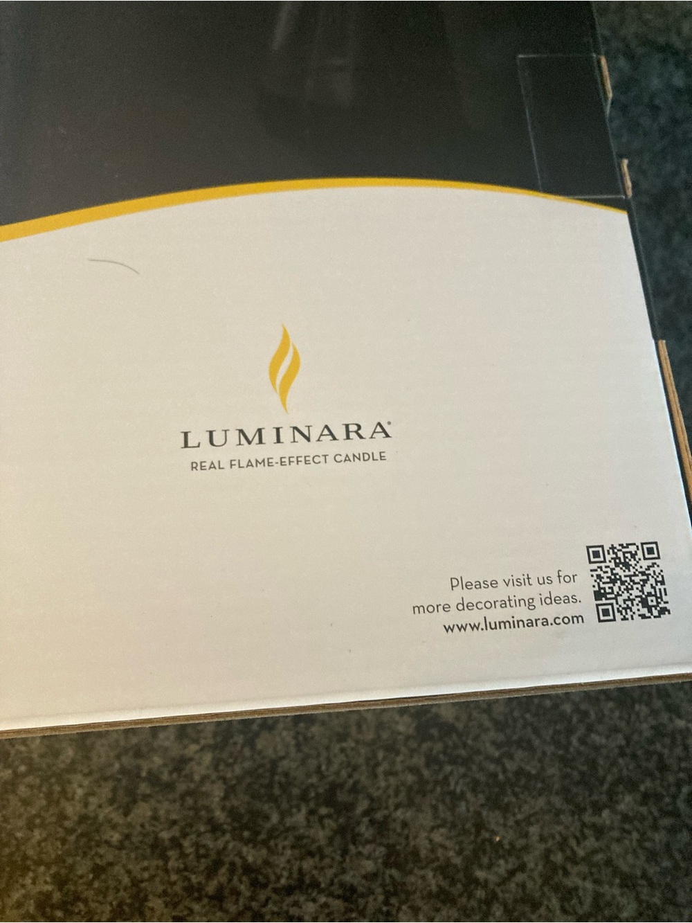 Luminara set of 3 candles. Batteries not included. New in box. - Picture 11 of 12